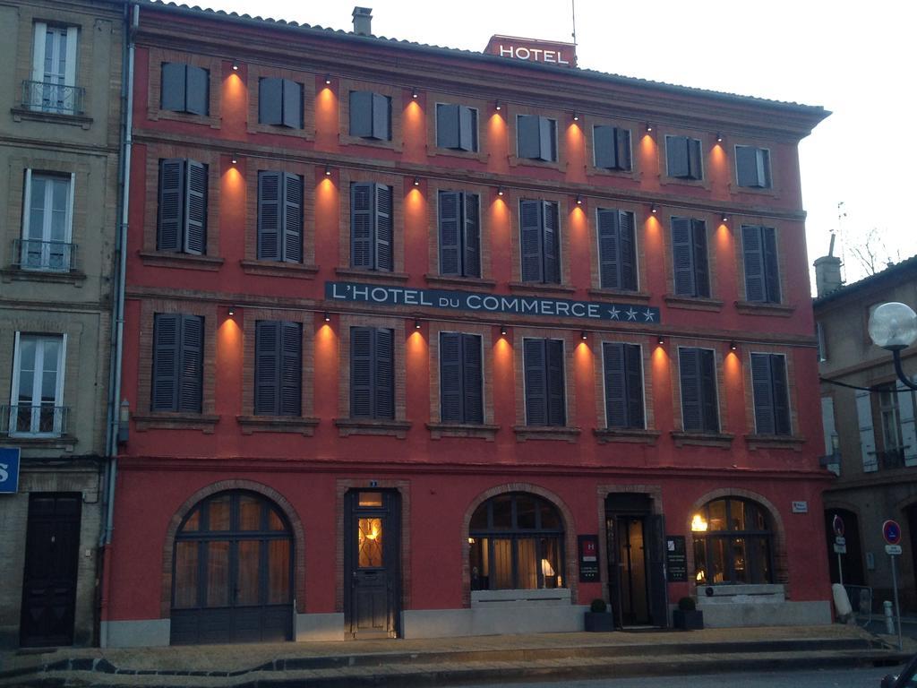 Hotel Du Commerce モントーバン エクステリア 写真
