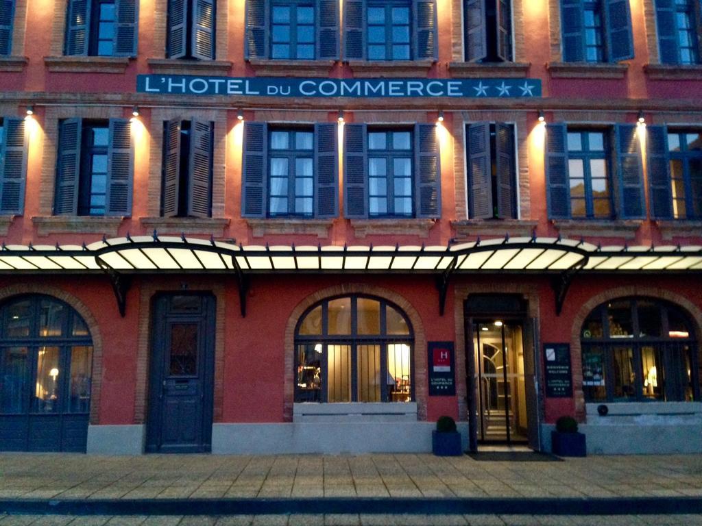 Hotel Du Commerce モントーバン エクステリア 写真